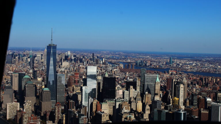 Election Day - Manhattan dall'elicottero